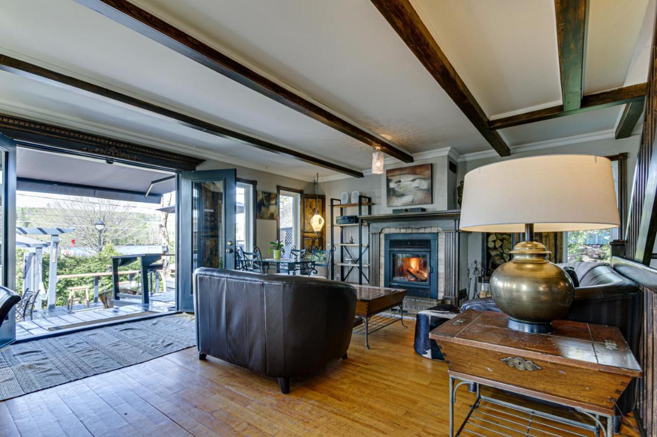 Le Petit Manoir Spa Et Vue Sur Riviere St Maurice Grandes Piles Exterior foto